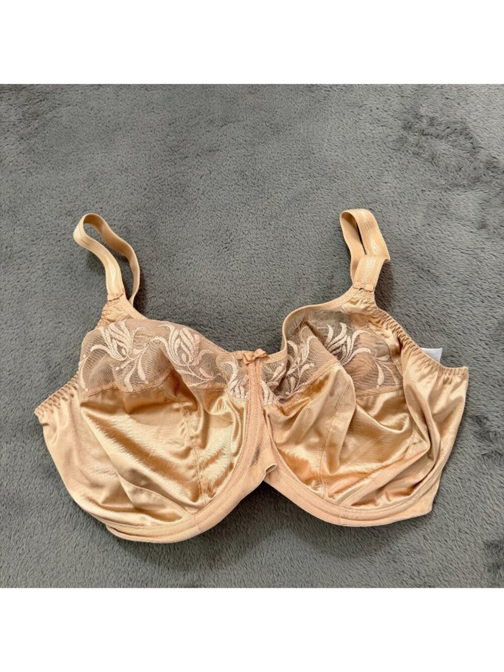 Elomi Caitlyn Underwire Full Figure Bra 36K Nude Beige